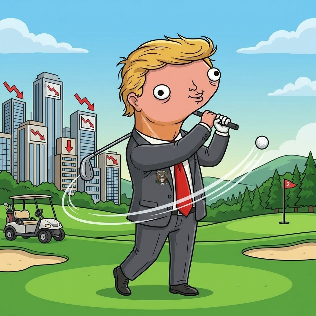 Golf While Burning